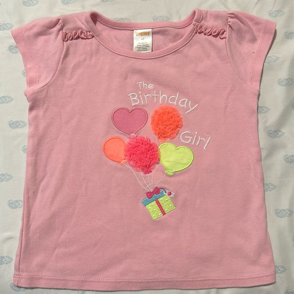 Gymboree Birthday top.